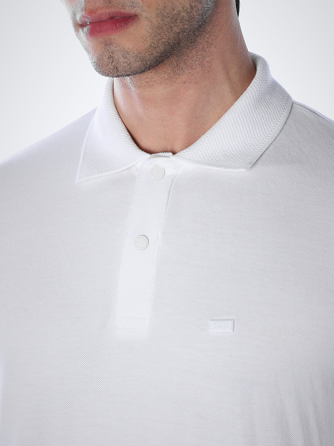 White Regular Fit Polo