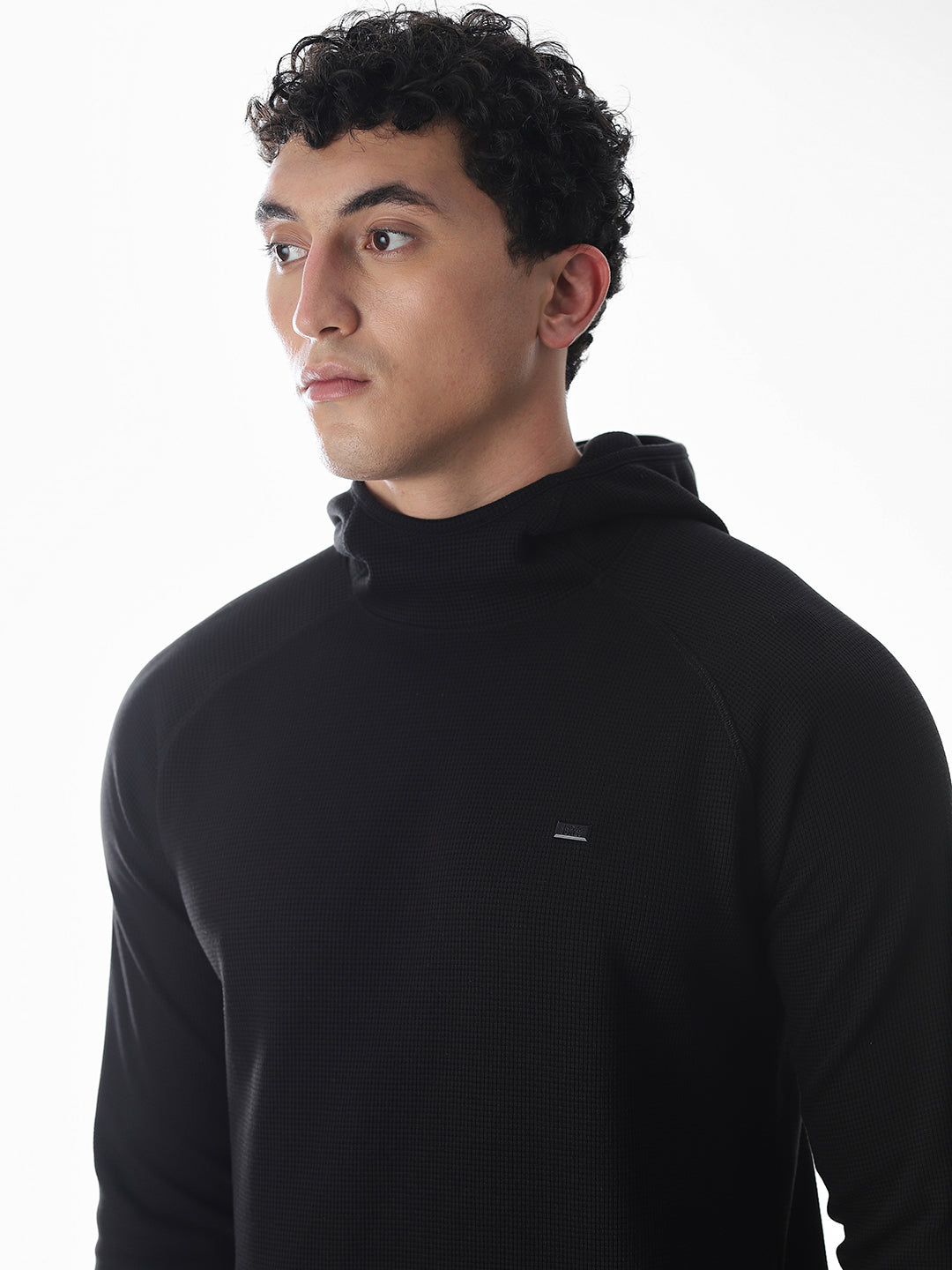 Black Hooded Sweatshirt