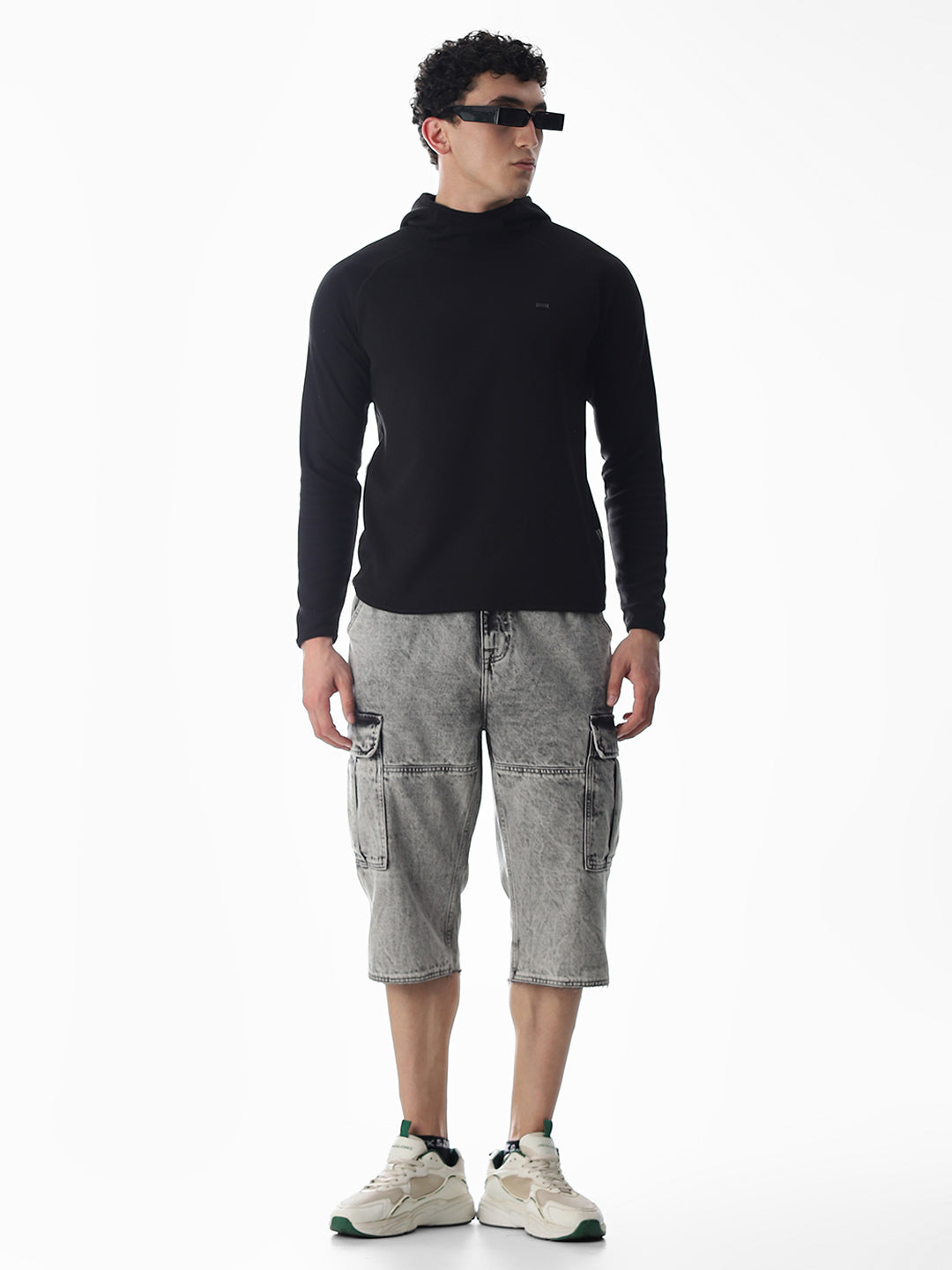 Black Hooded Sweatshirt