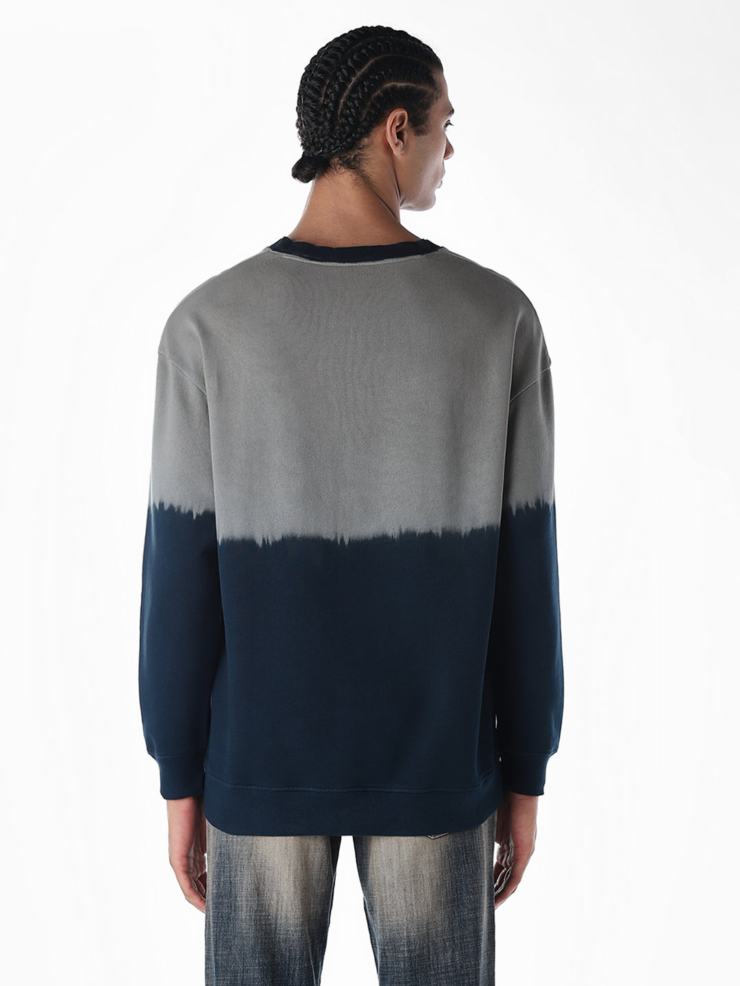 Printed Colourblocked Sweatshirt