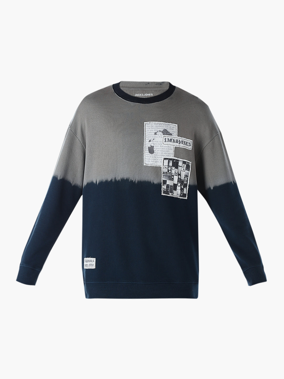 Printed Colourblocked Sweatshirt