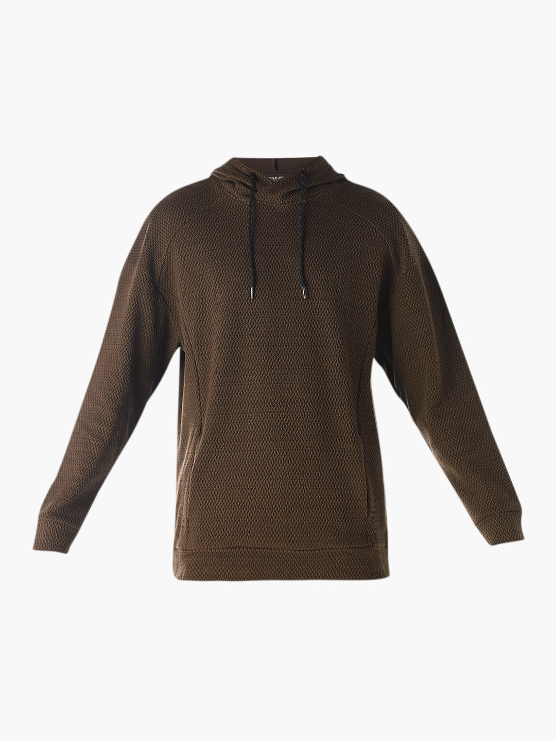 Knitted Hooded Oversized Sweatshirt