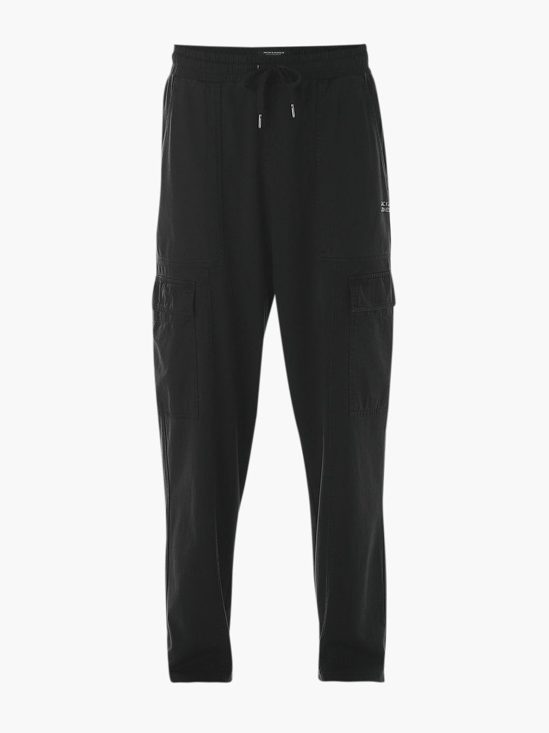 6 Pocket Cargo Sweatpants - Black