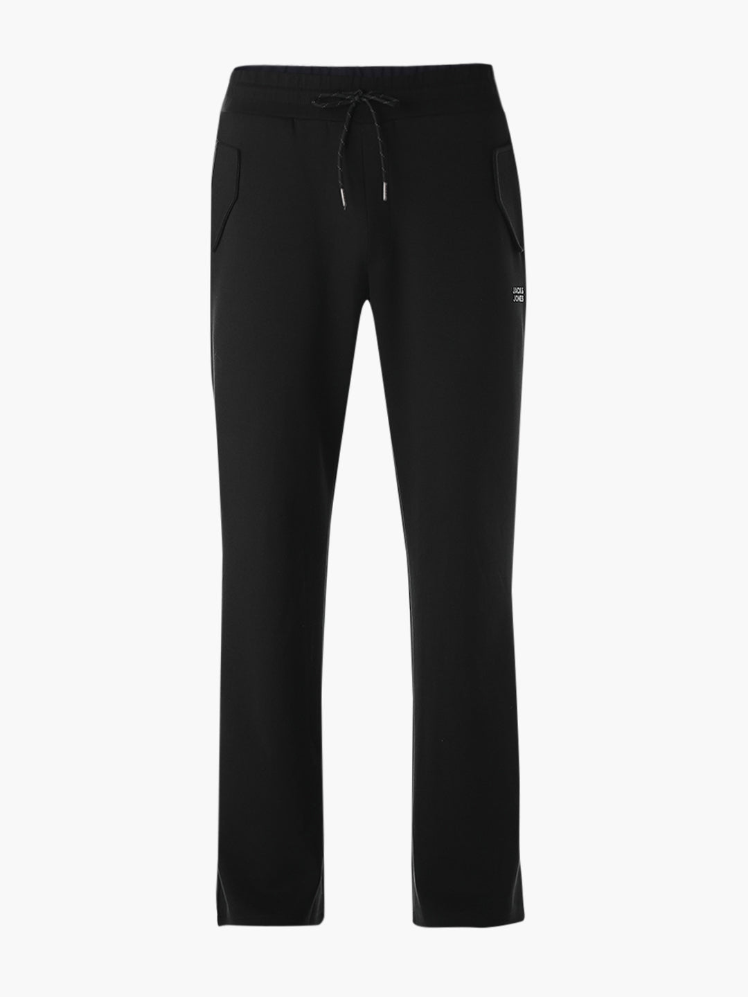 Black Drawstring Regular Fit Sweatpants