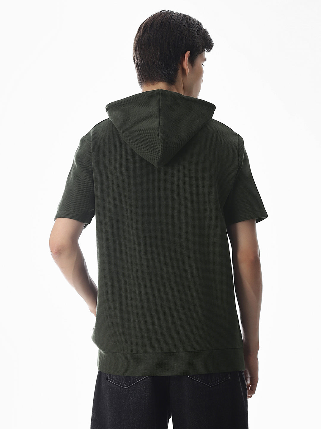Dark Olive Hooded Sweatshirt