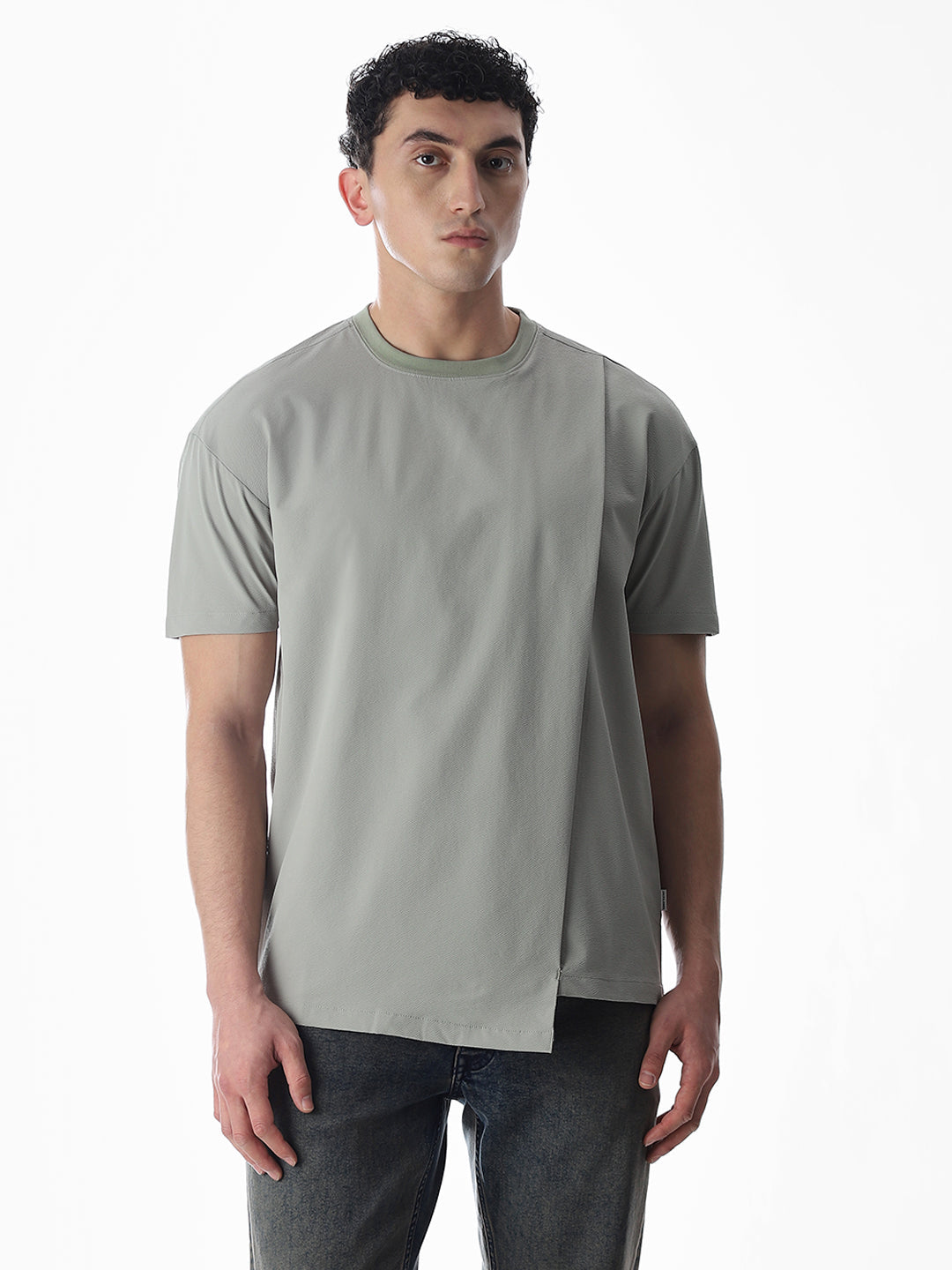 Oversized Asymmetric T-shirt