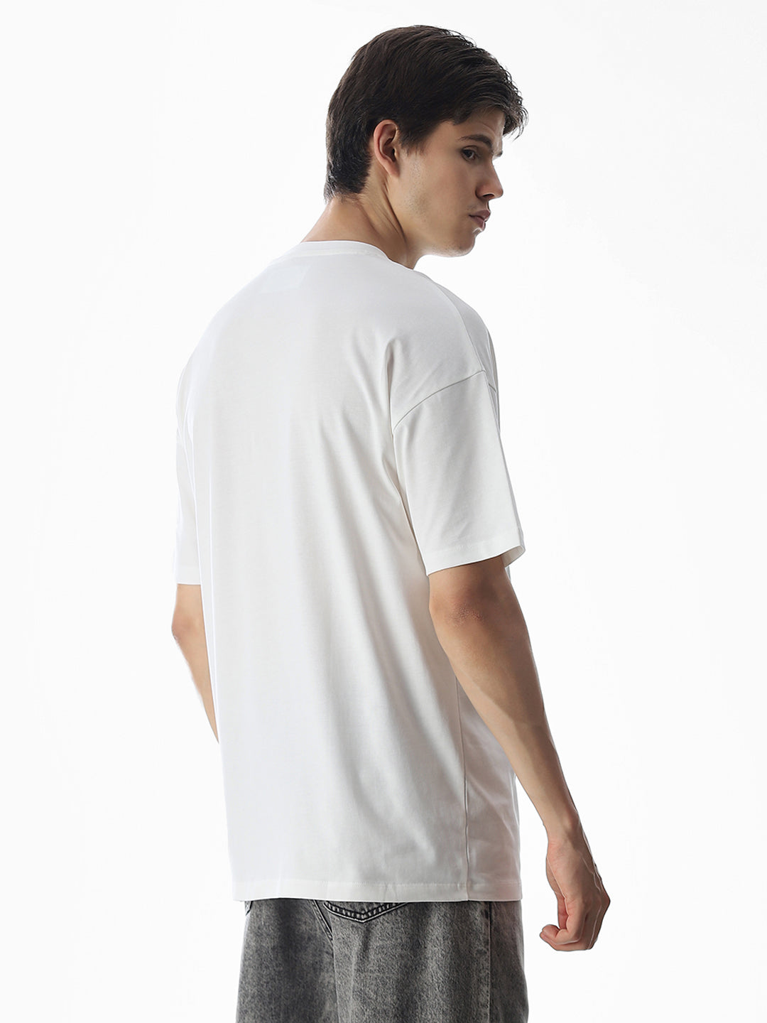 Green Embroidered Logo T-shirt