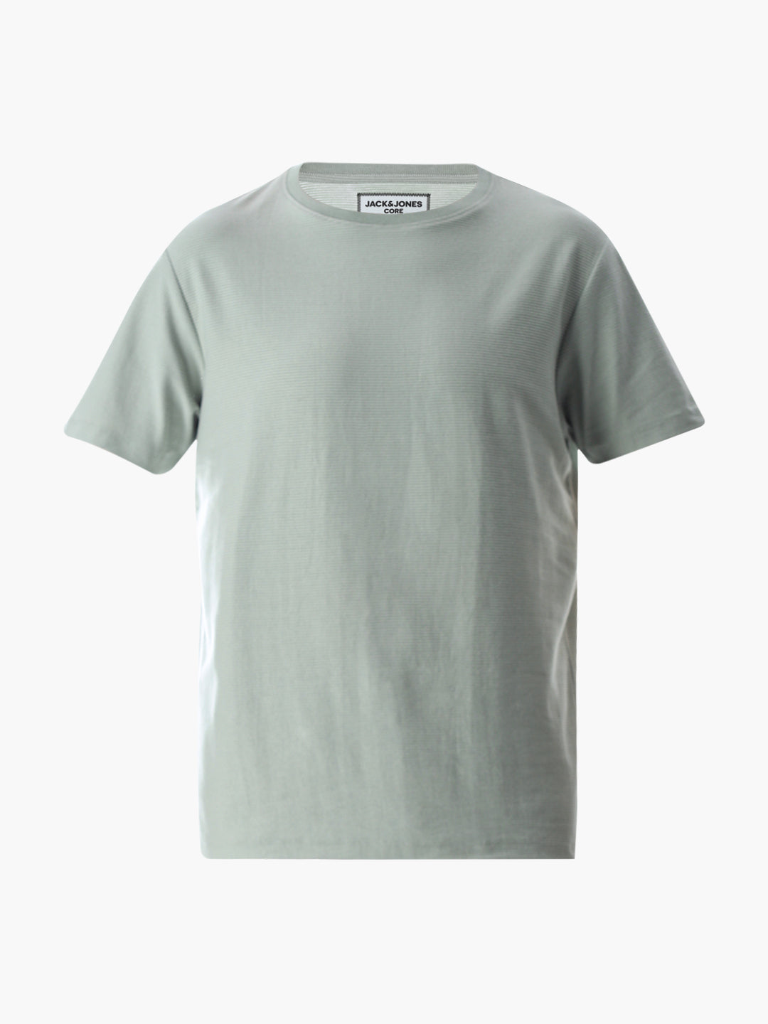 Green Cotton Jacquard T-shirt