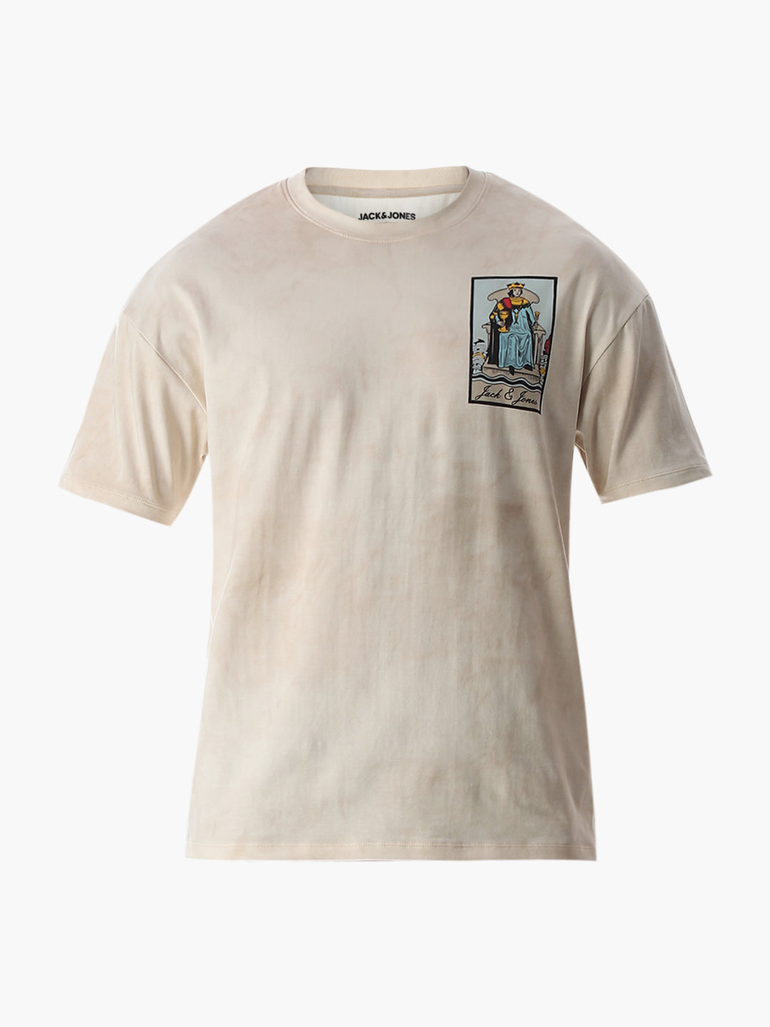 Tarot Card Printed Boxy Fit T-shirt