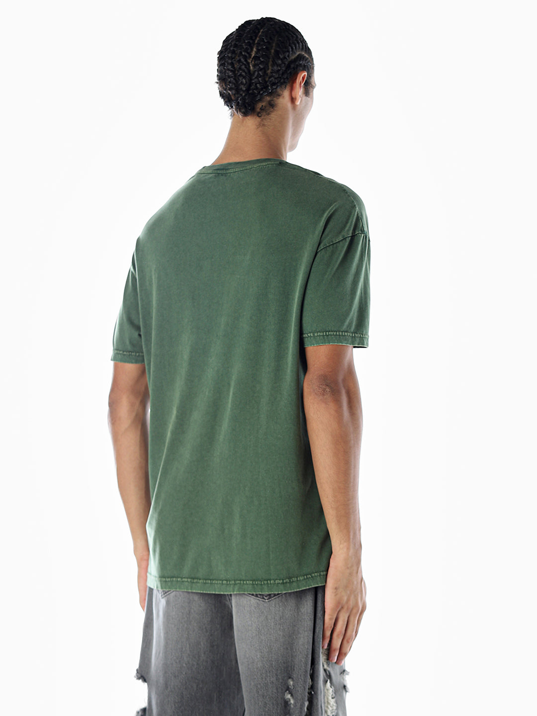 Graphic Print Cotton T-shirt