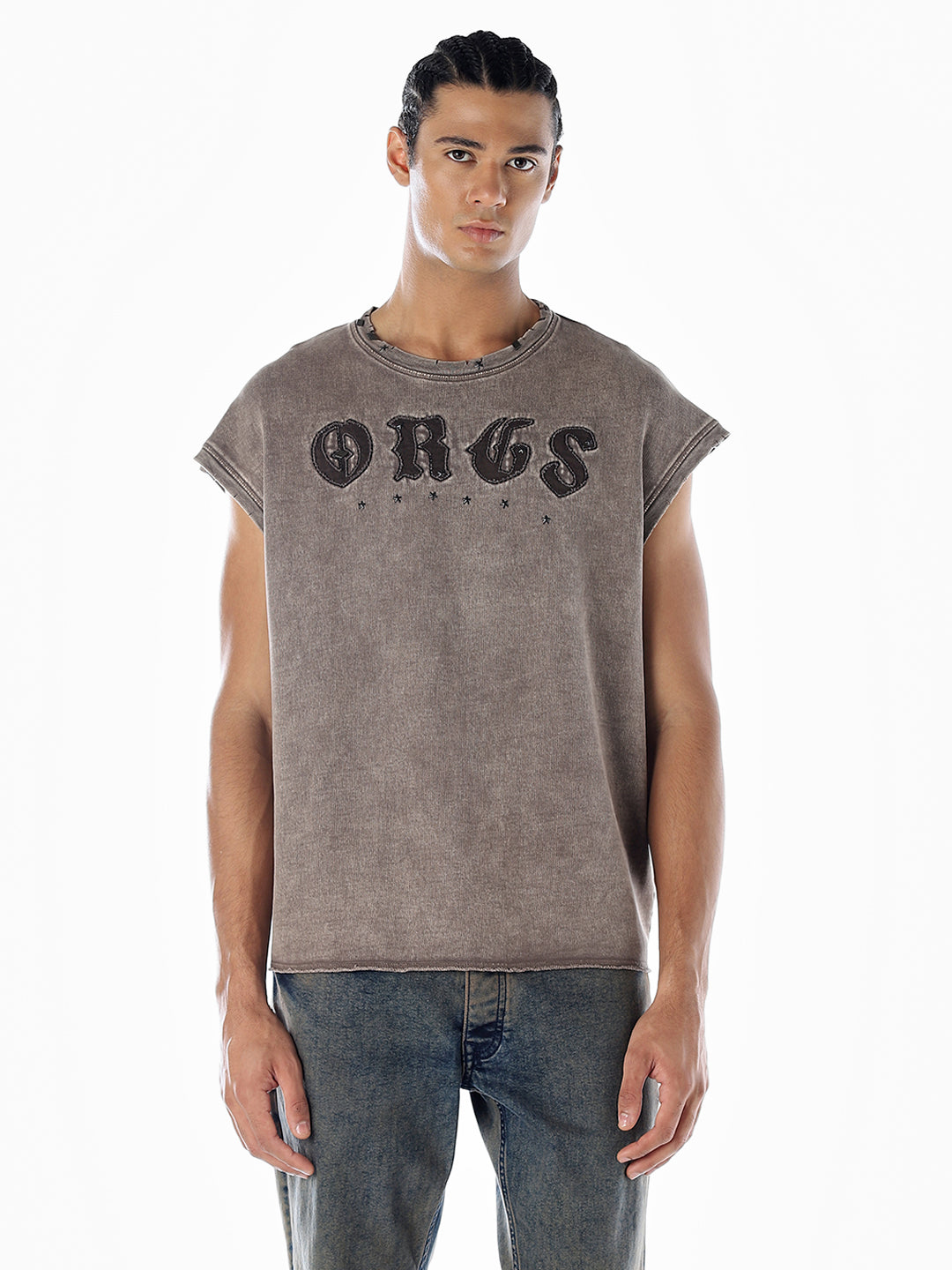 Applique Raw Edge T-shirt
