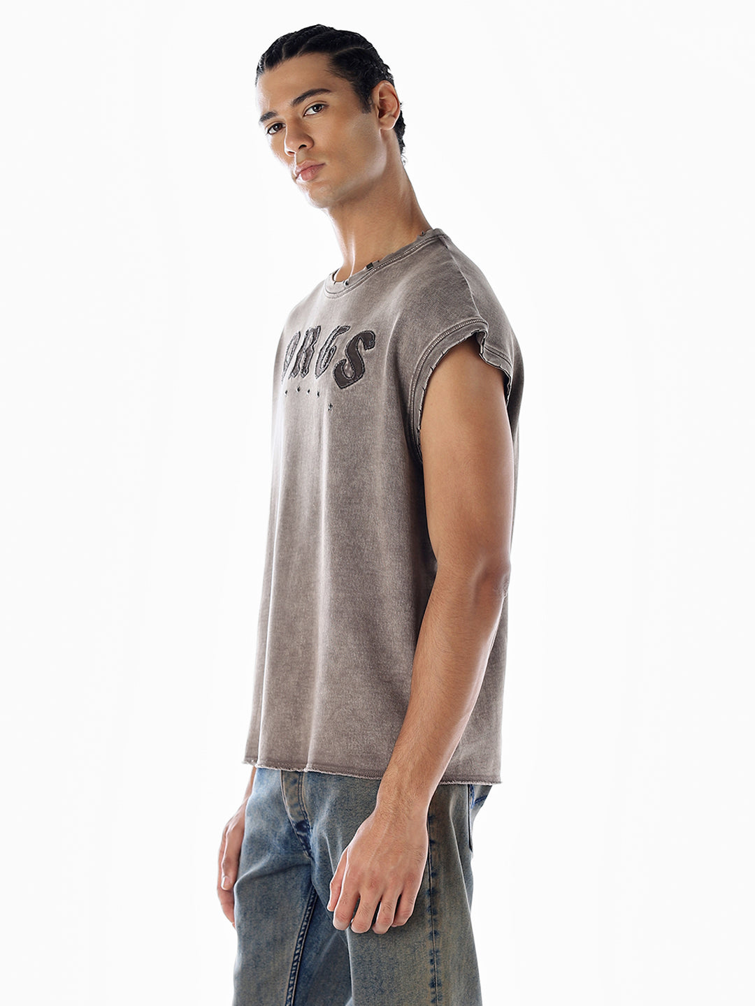 Applique Raw Edge T-shirt