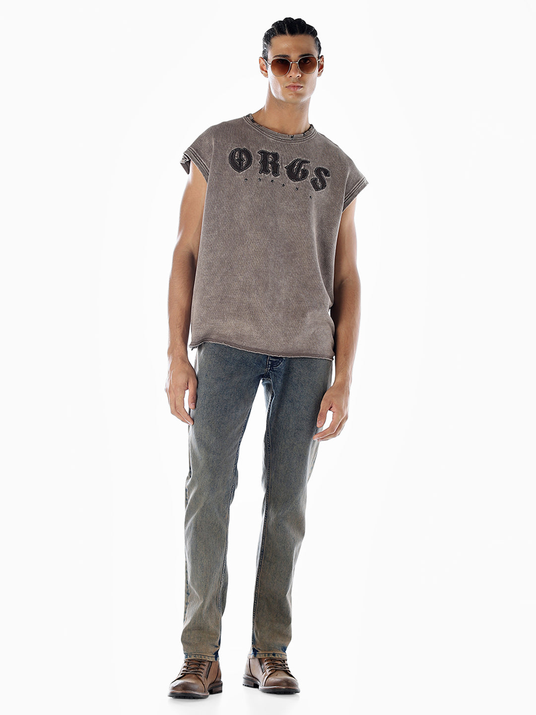 Applique Raw Edge T-shirt
