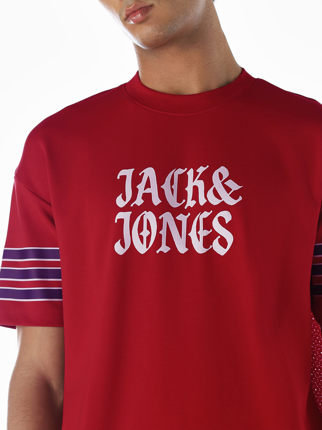 Logo Text Print Oversized T-shirt