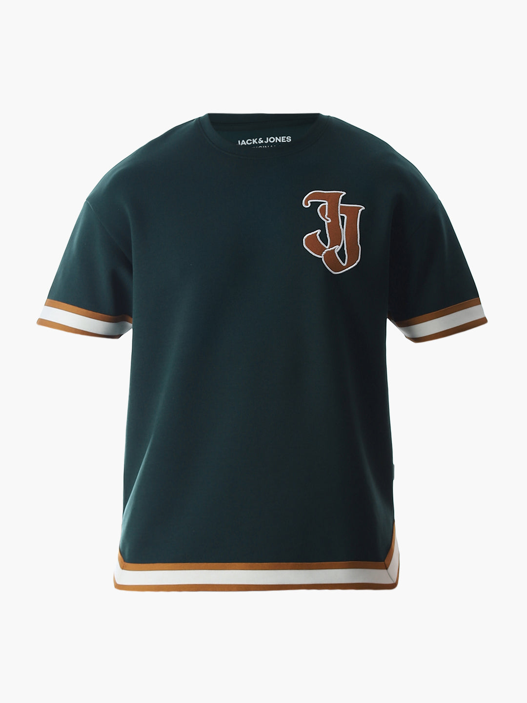 Green Varsity Drop Shoulder T-shirt