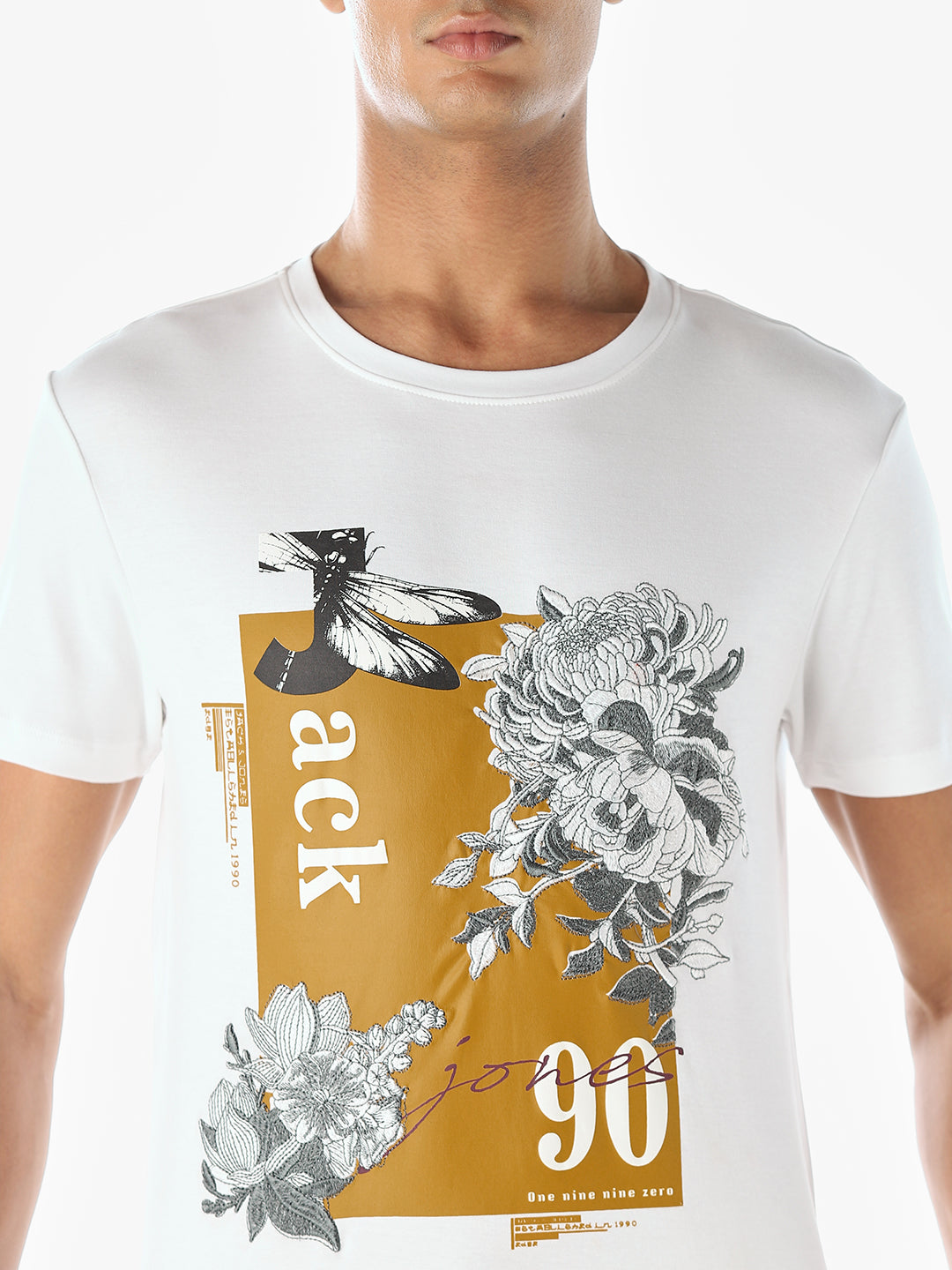 Graphic Print Cotton T-shirt