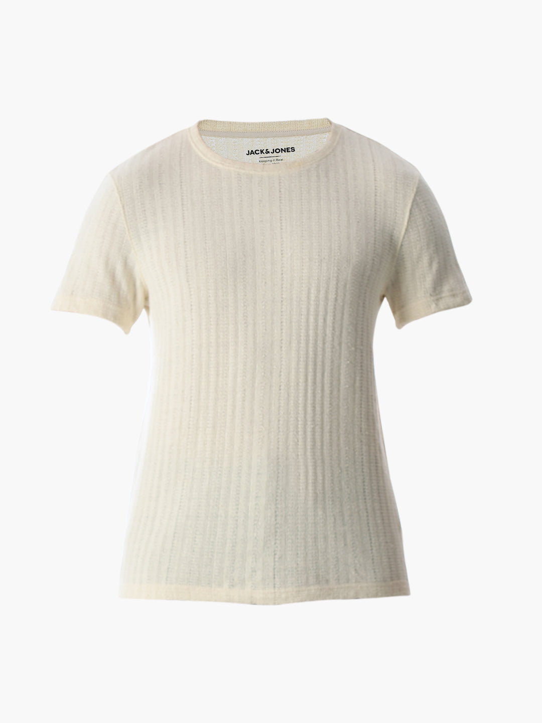 Jacquard Cotton T-shirt