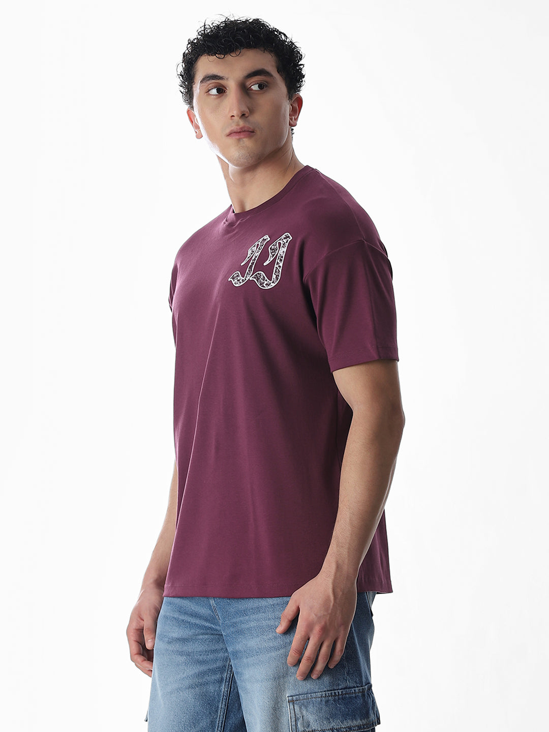 Typographic Logo Print Oversized T-shirt