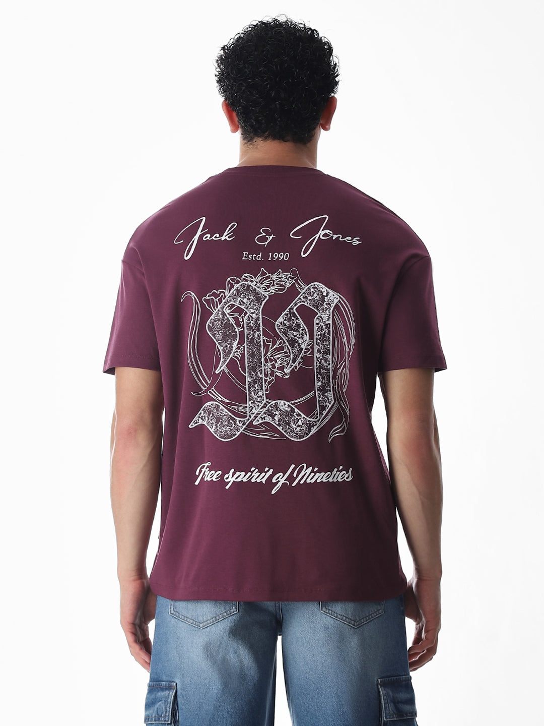 Typographic Logo Print Oversized T-shirt