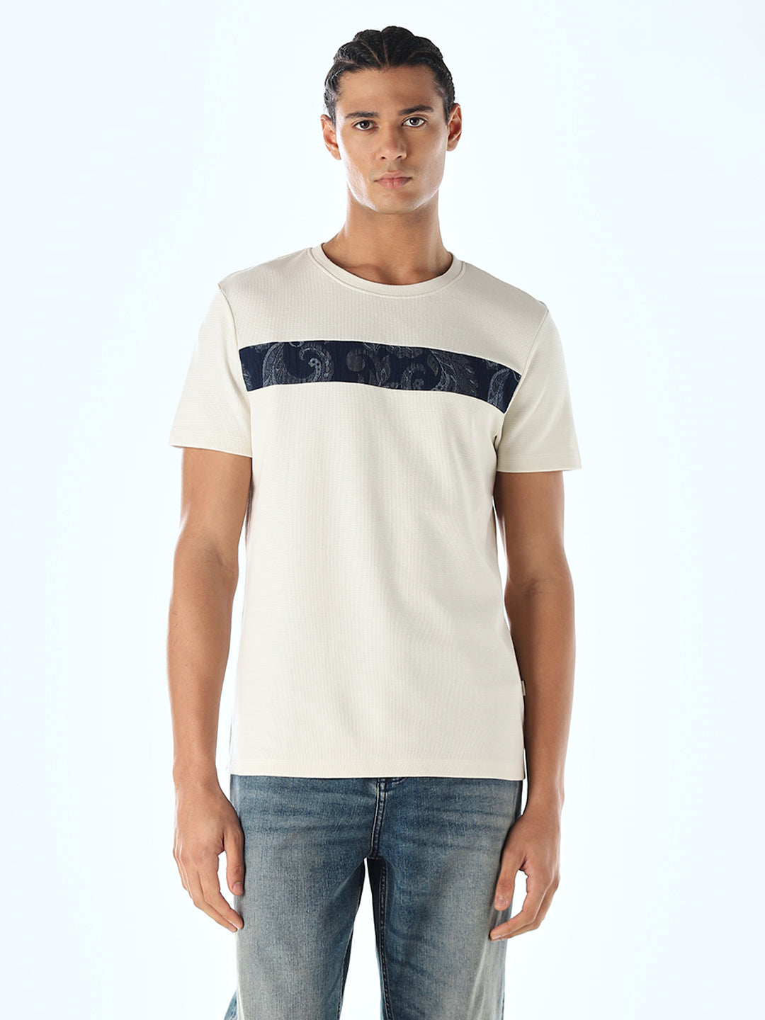 Cut & Sew Regular Fit T-shirt