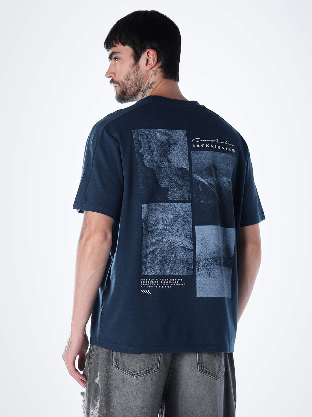 Back Print Oversized T-shirt