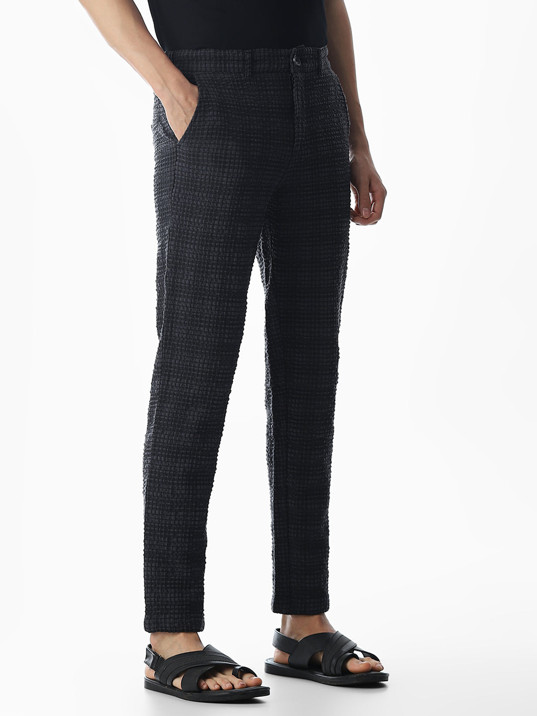 Printed 4 Pocket Slim Fit Pants