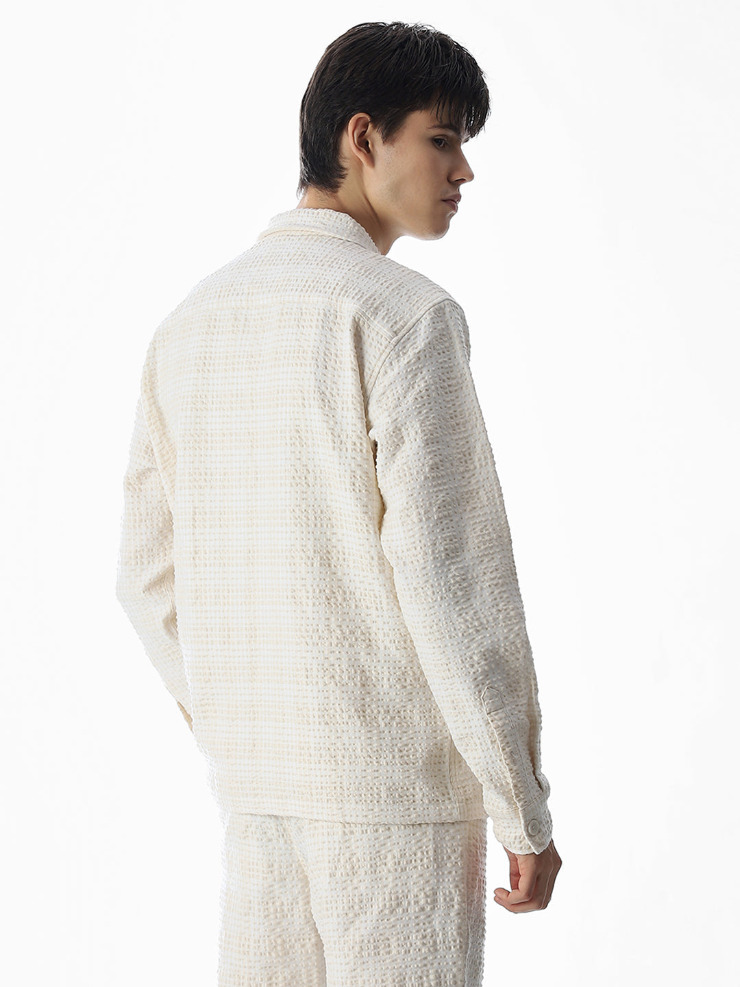 Off-White Front Open Overshirt