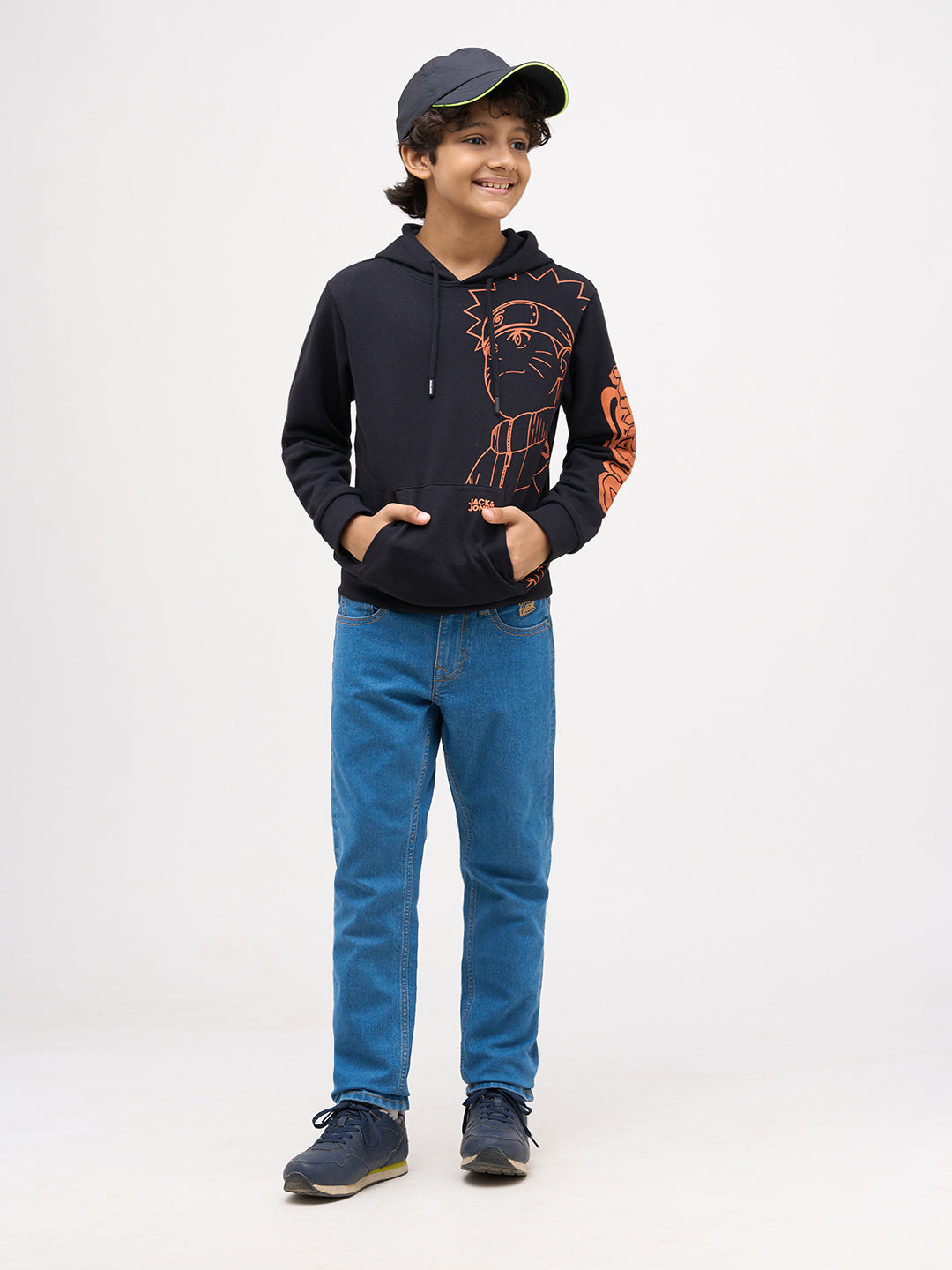 Boys Mid Rise Clark Regular Fit Jeans