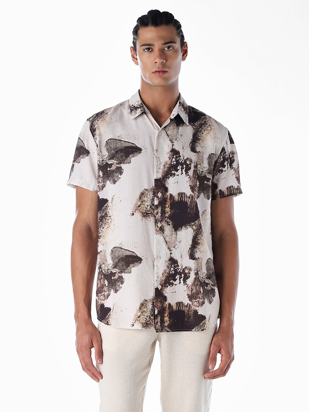 Printed Comfort Fit Shirt