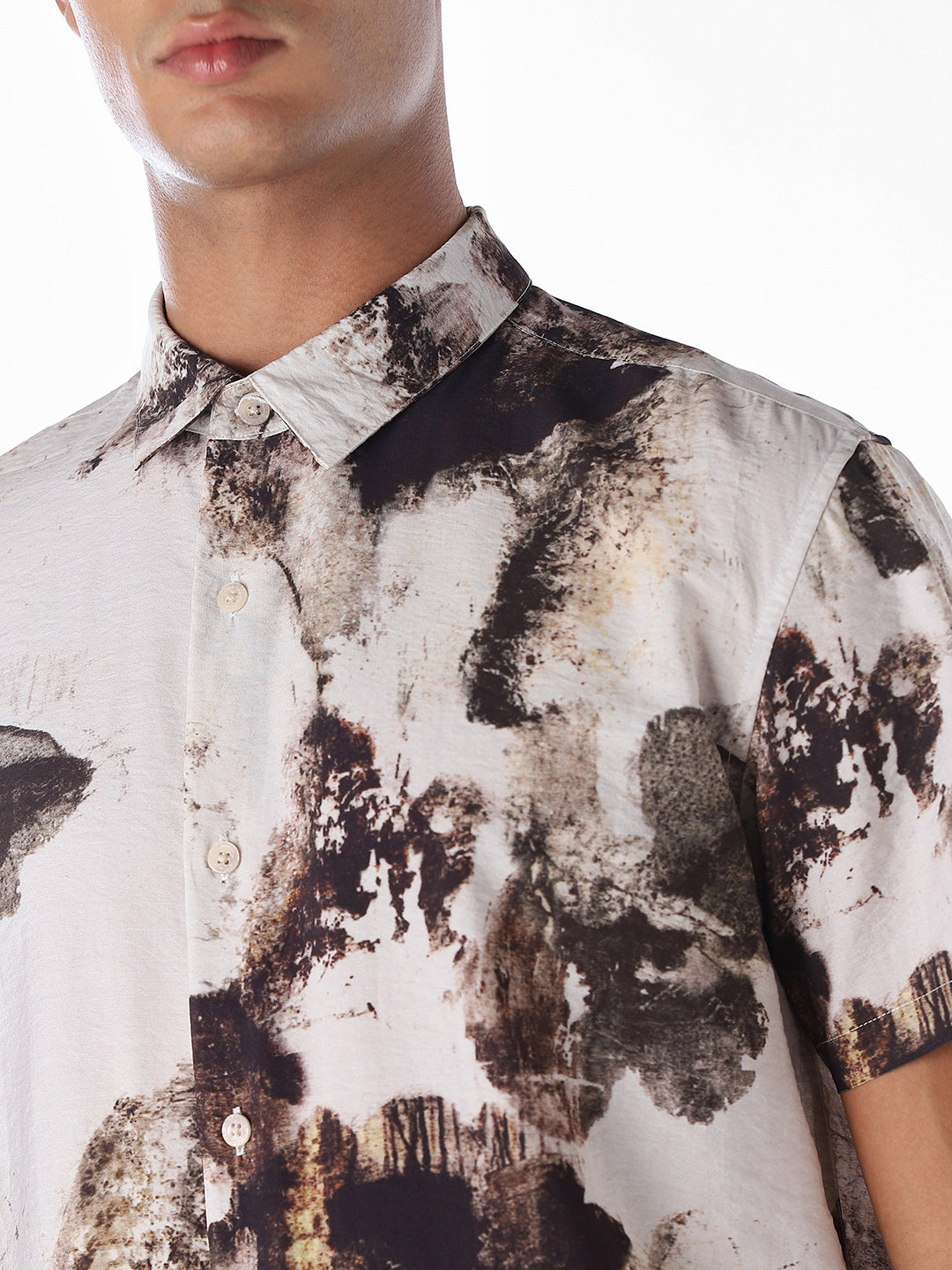 Printed Comfort Fit Shirt