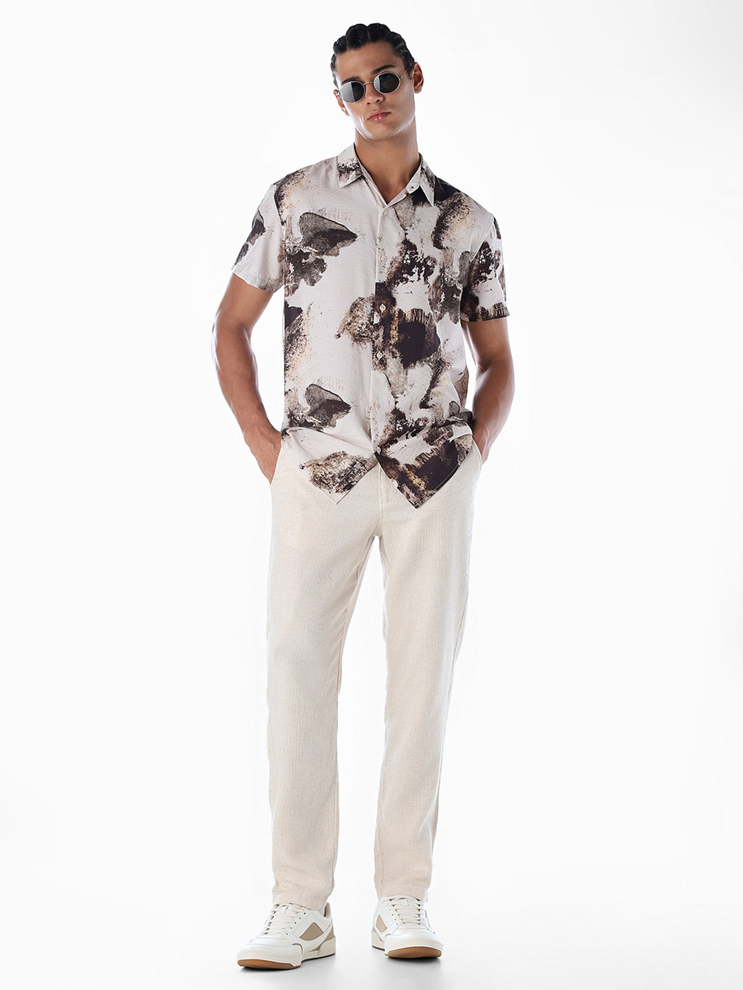 Printed Comfort Fit Shirt