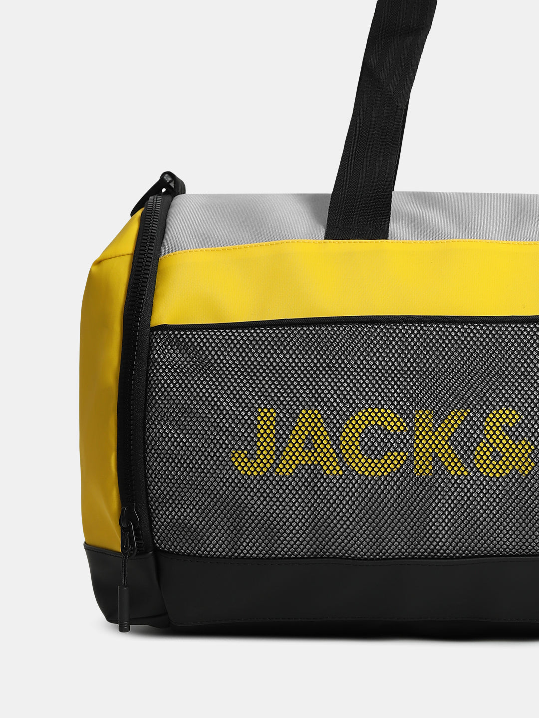 Black & Yellow Duffle Bag