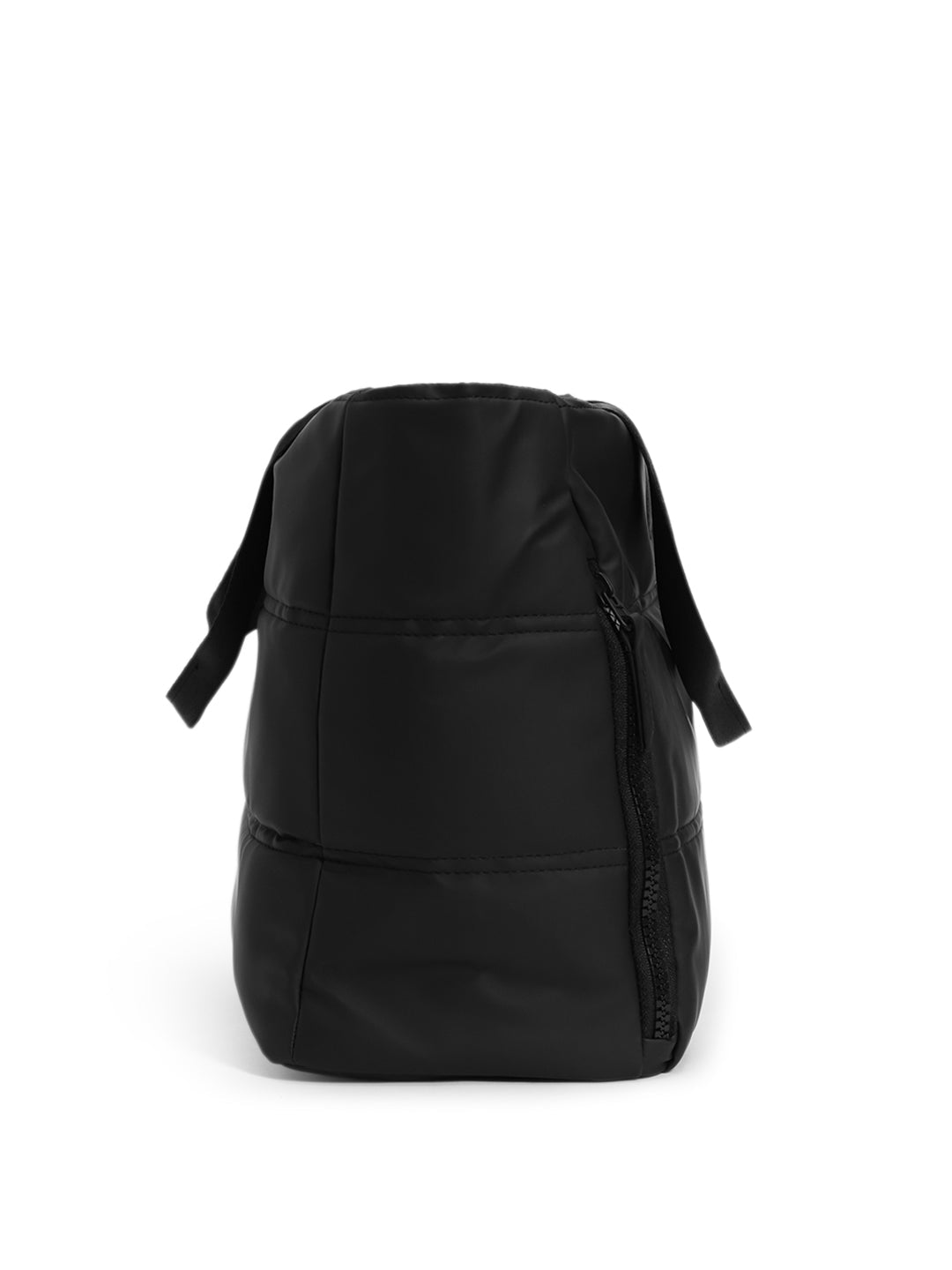 Black PU Tote Bag