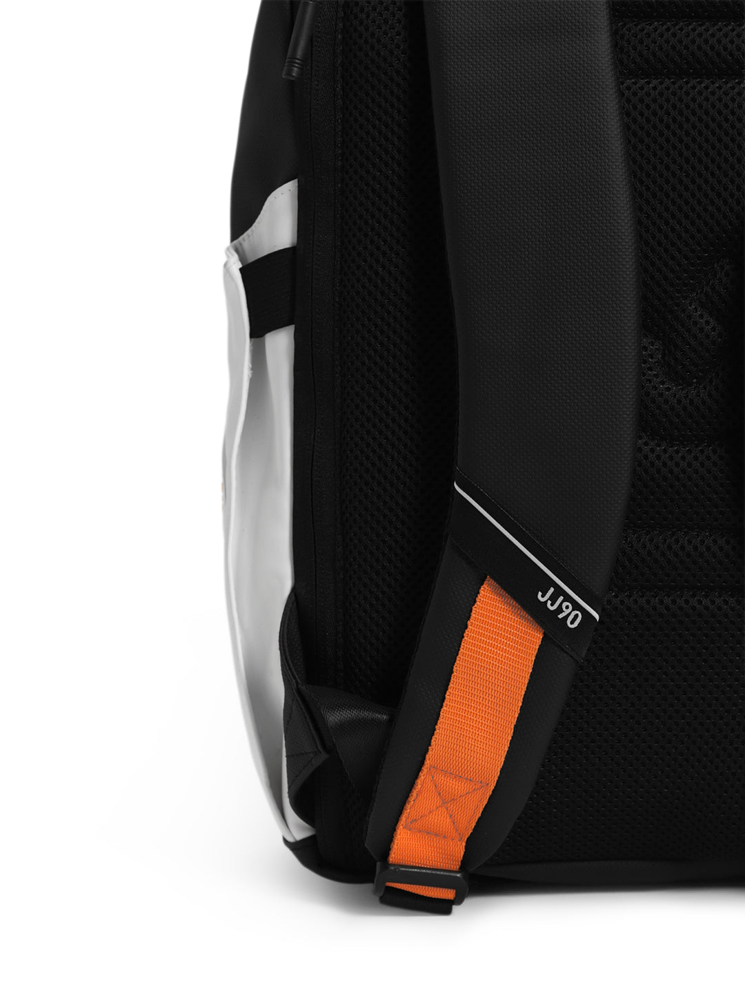 Black Moulded Colourblocked Backpack