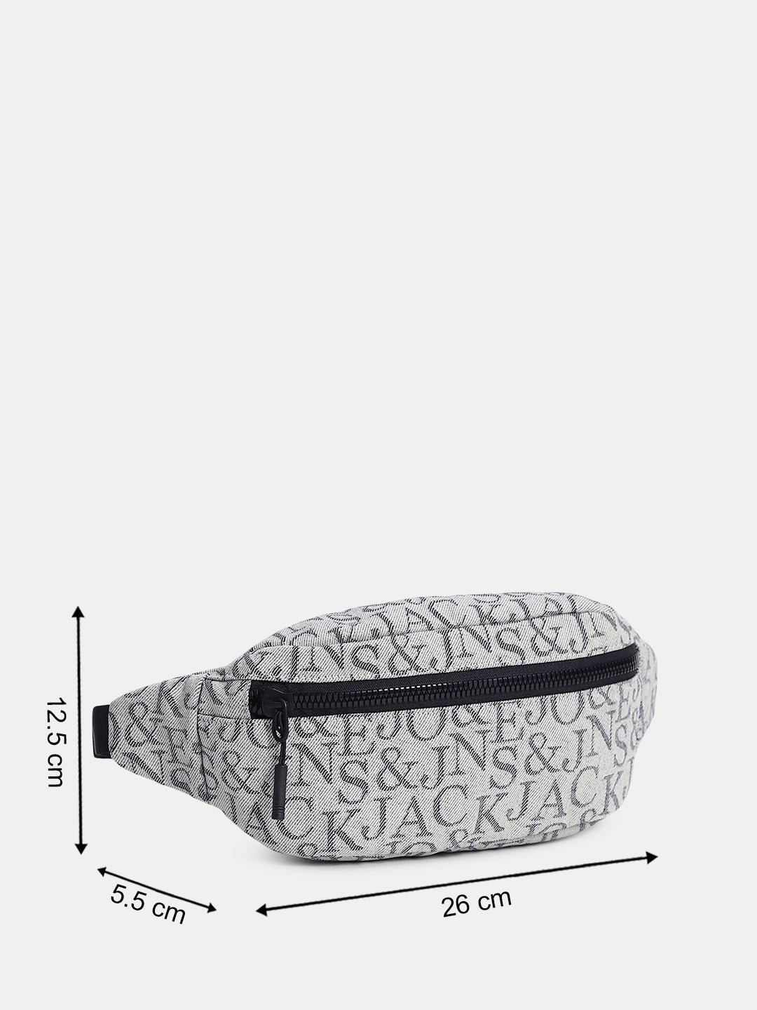 Light Grey Monogram Chestpack