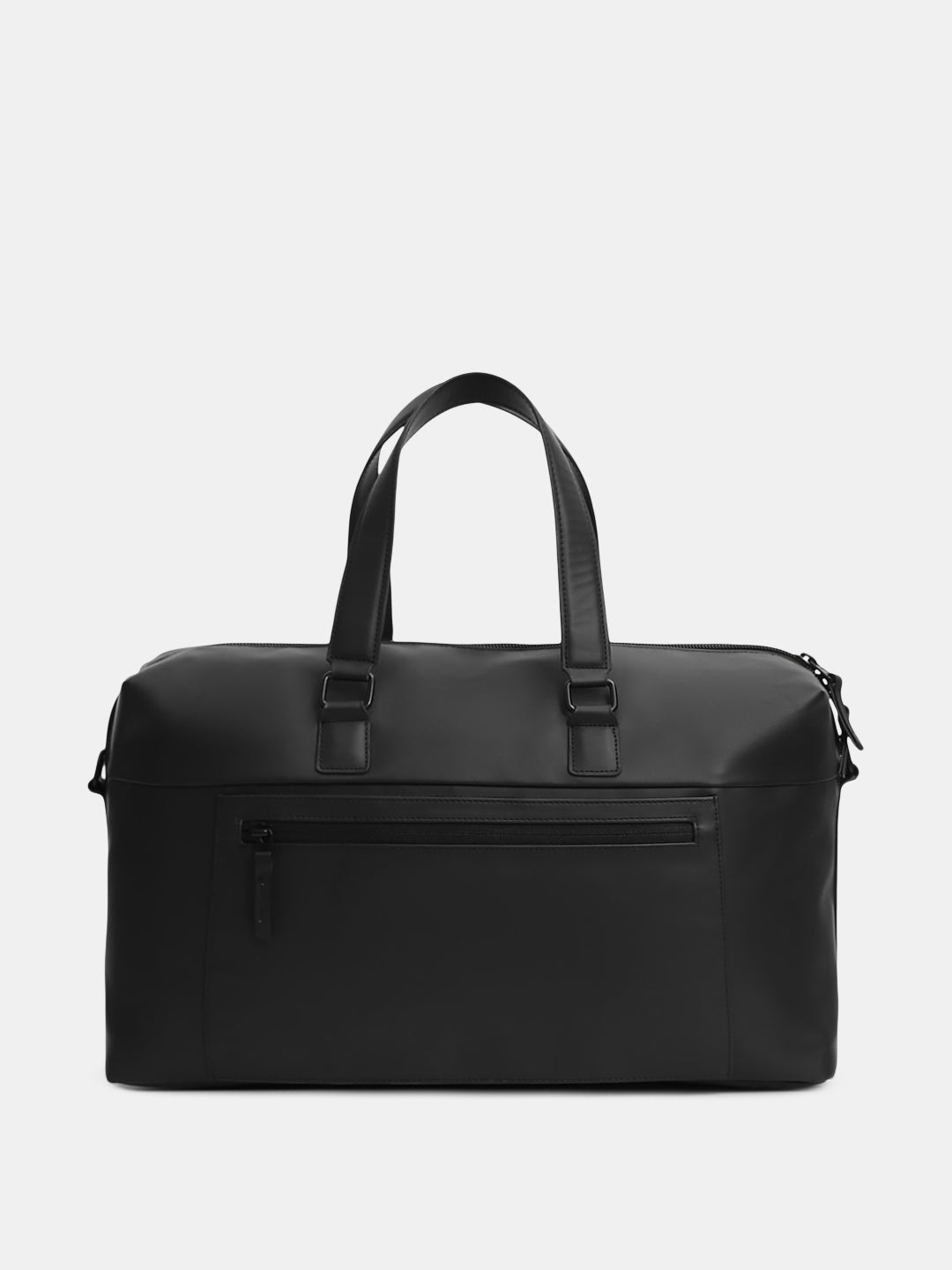 Black PU Premium Duffle Bag