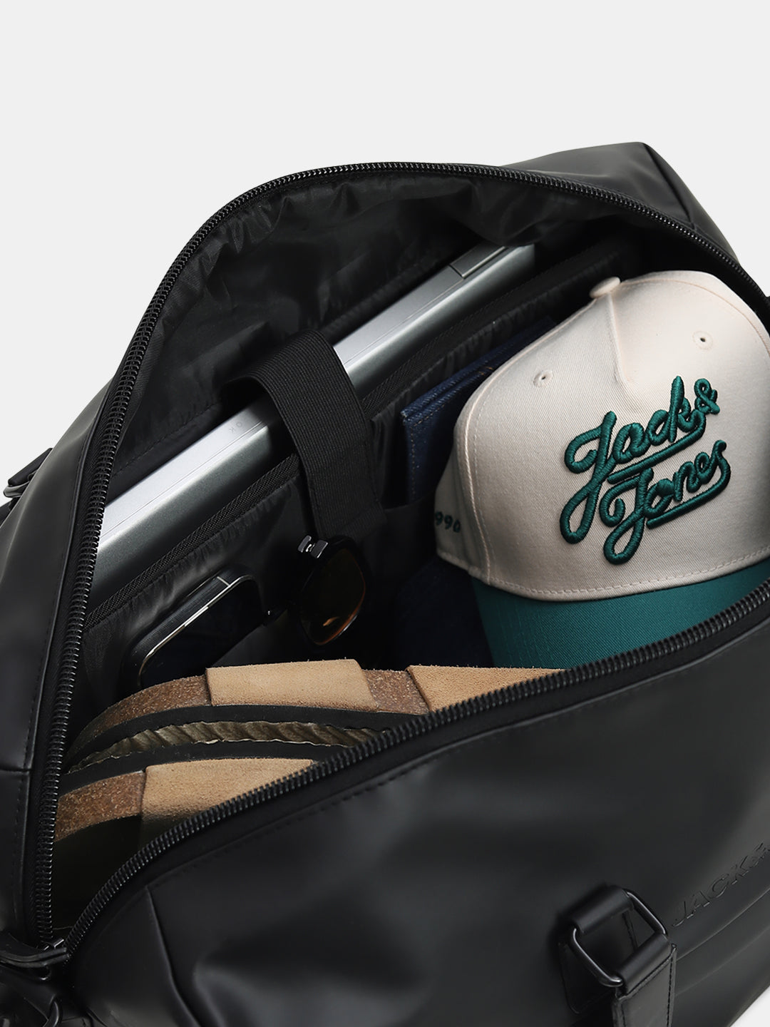 Black PU Premium Duffle Bag