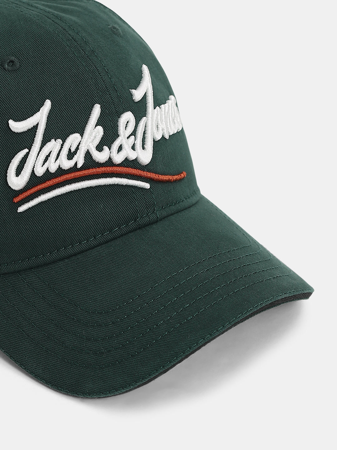 Green Cursive Logo Baseball Cap