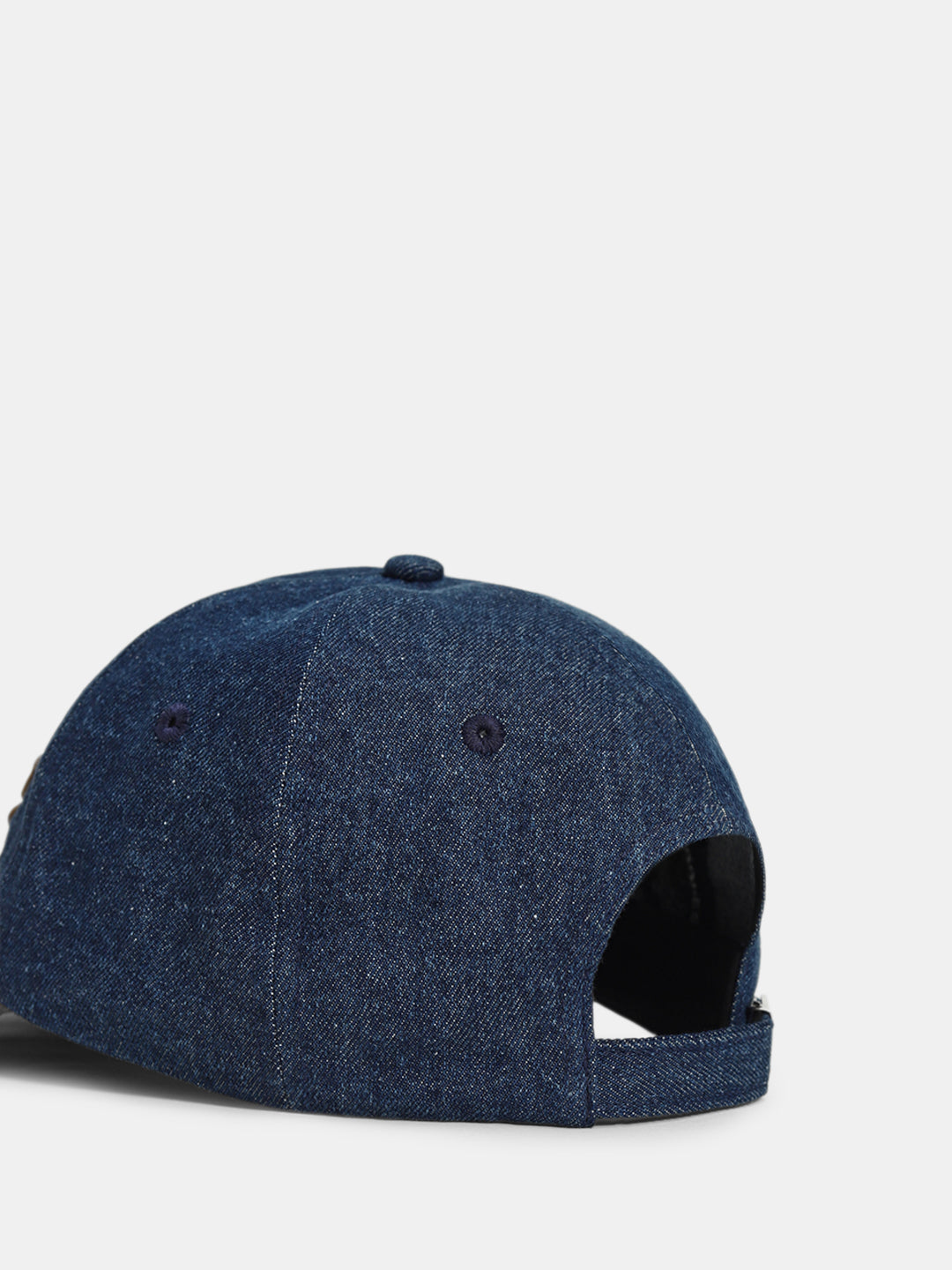 Dual Colour Logo Print Baseball Cap