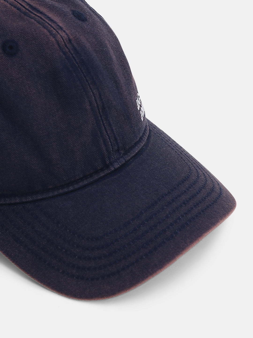 Dark Blue Logo Denim Baseball Cap
