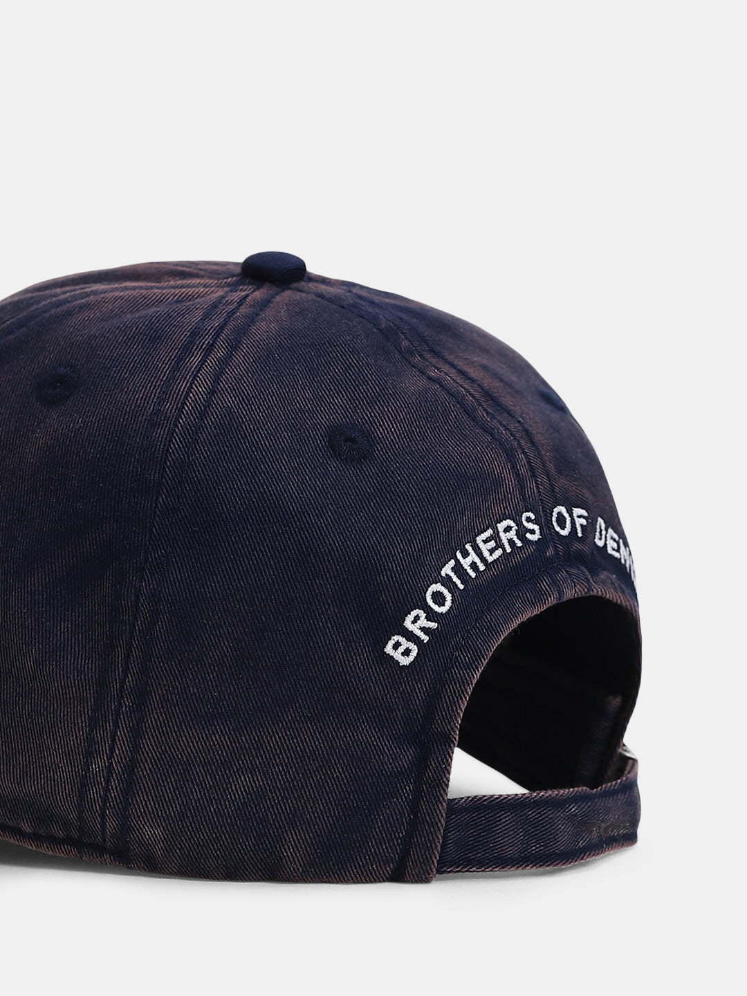Dark Blue Logo Denim Baseball Cap