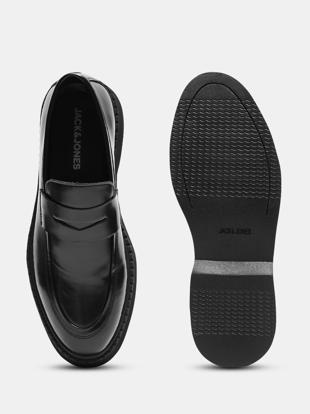 Premium Chunky Loafers - Black