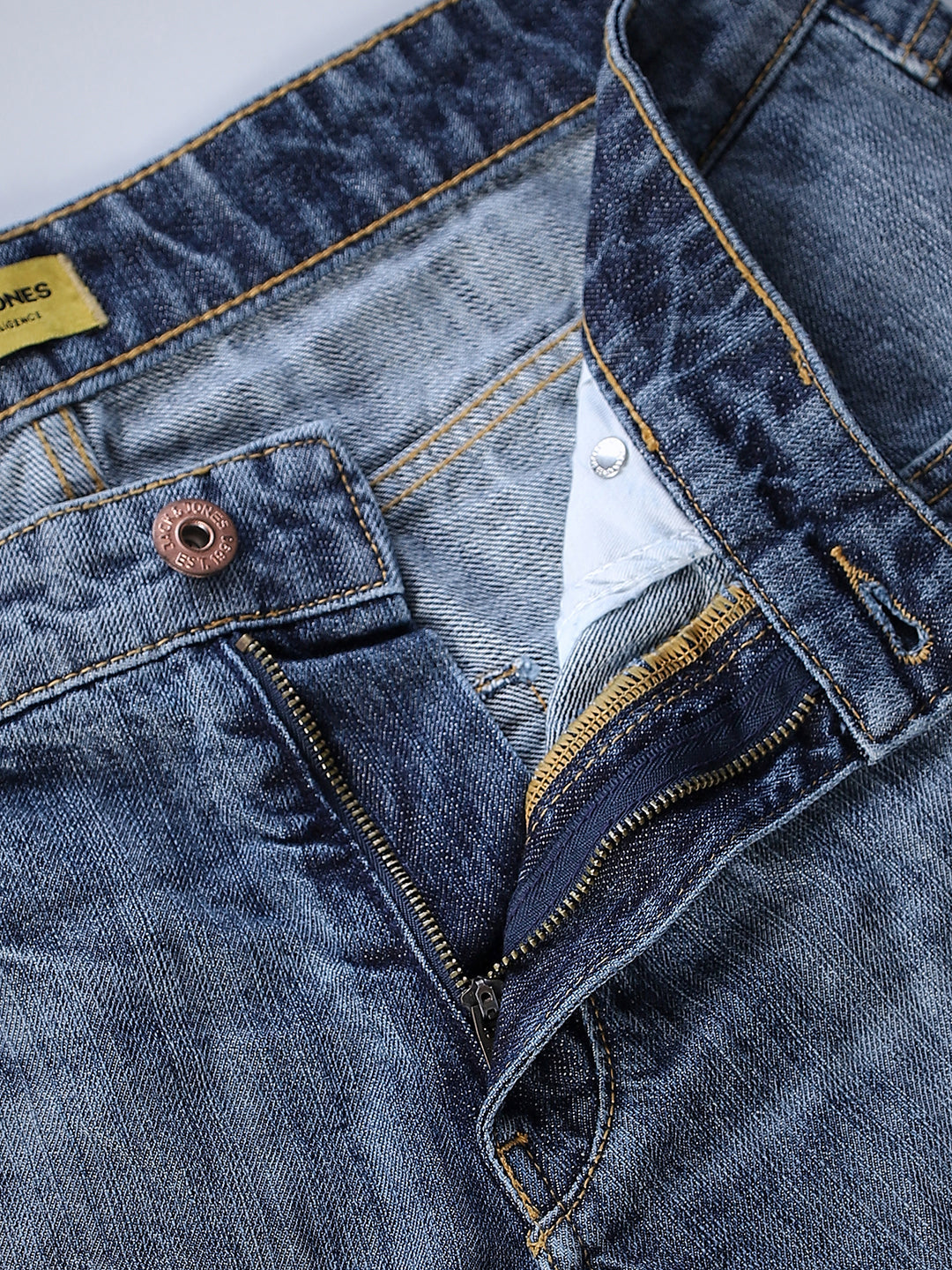 Heavily Distressed Frank Anti Fit Jeans