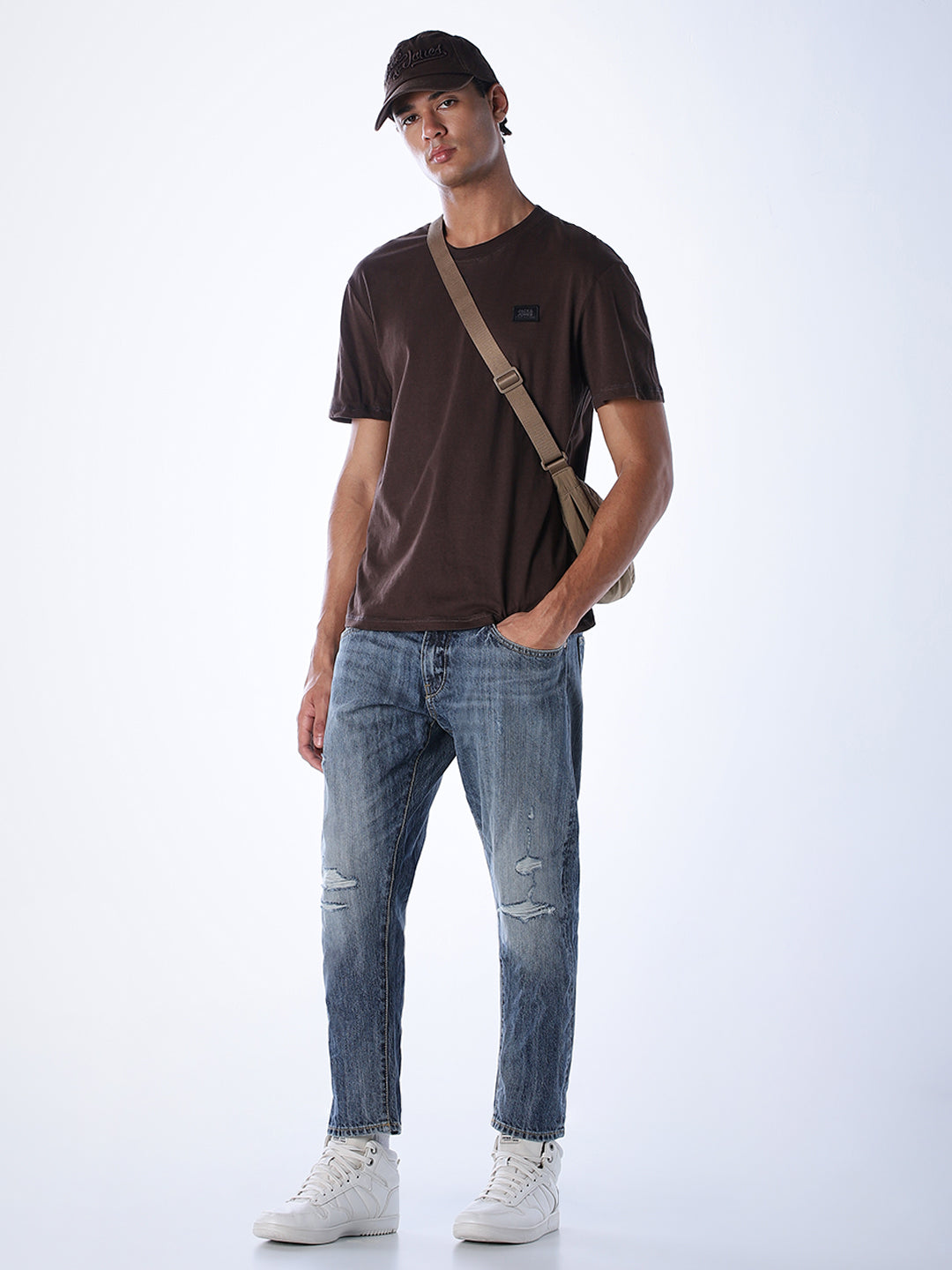 Heavily Distressed Frank Anti Fit Jeans