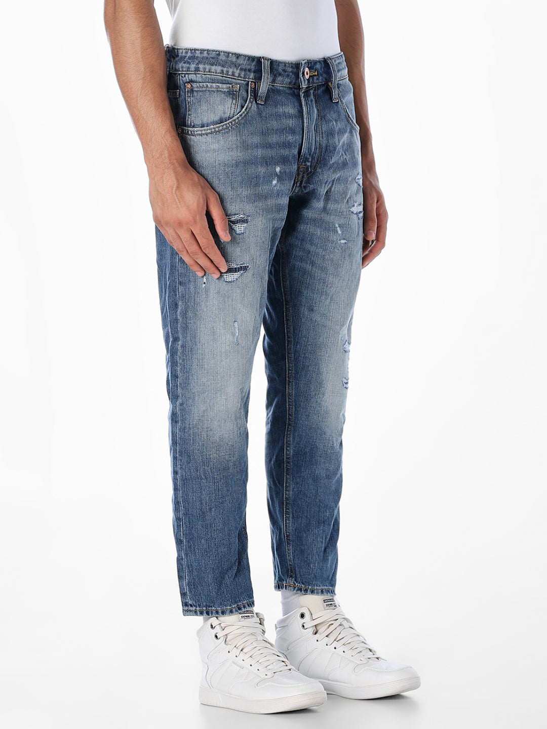 Distressed Frank Anti Fit Jeans