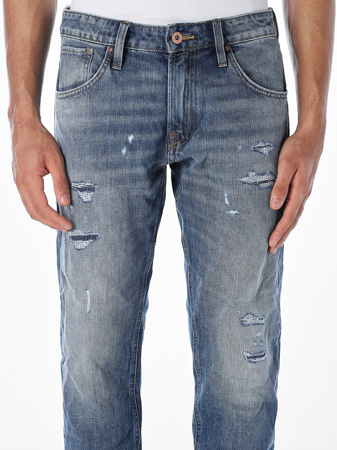 Distressed Frank Anti Fit Jeans