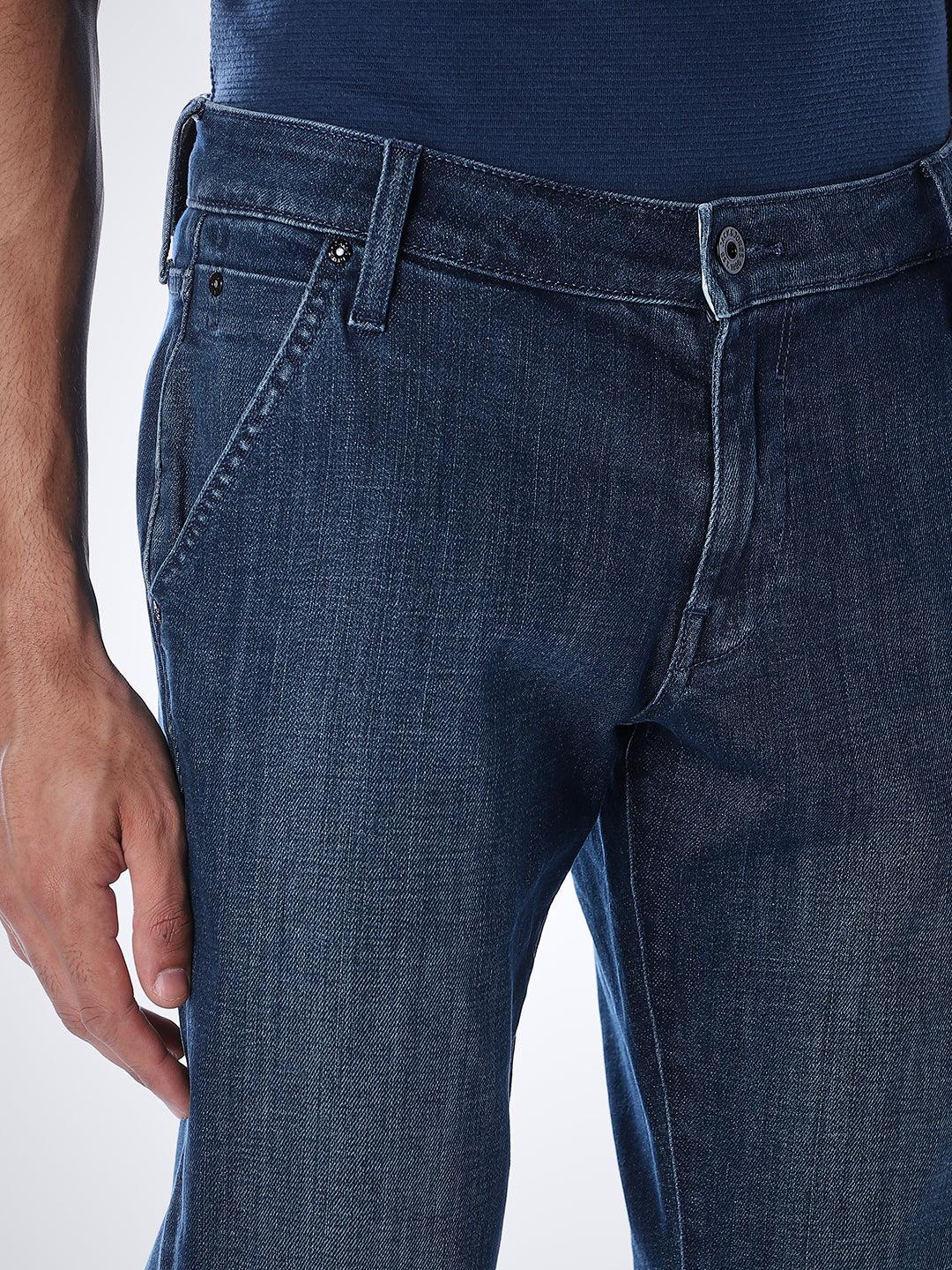 Dark Blue Clark Regular Fit Jeans