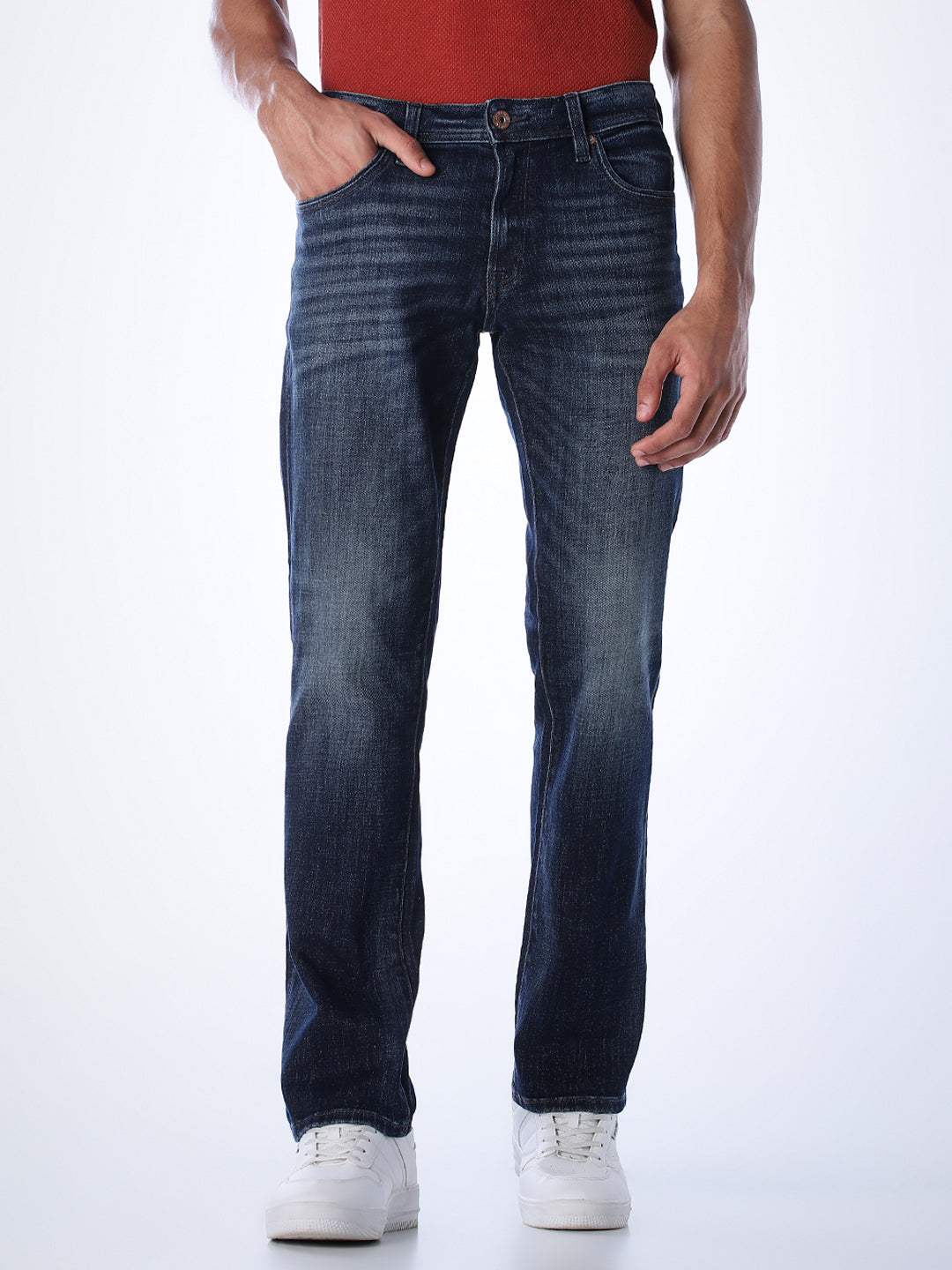 Washed Clark Regular Fit Jeans
