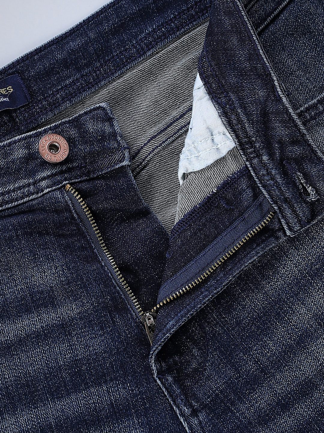 5 Pocket Cliff Bootcut Jeans - Dark Blue