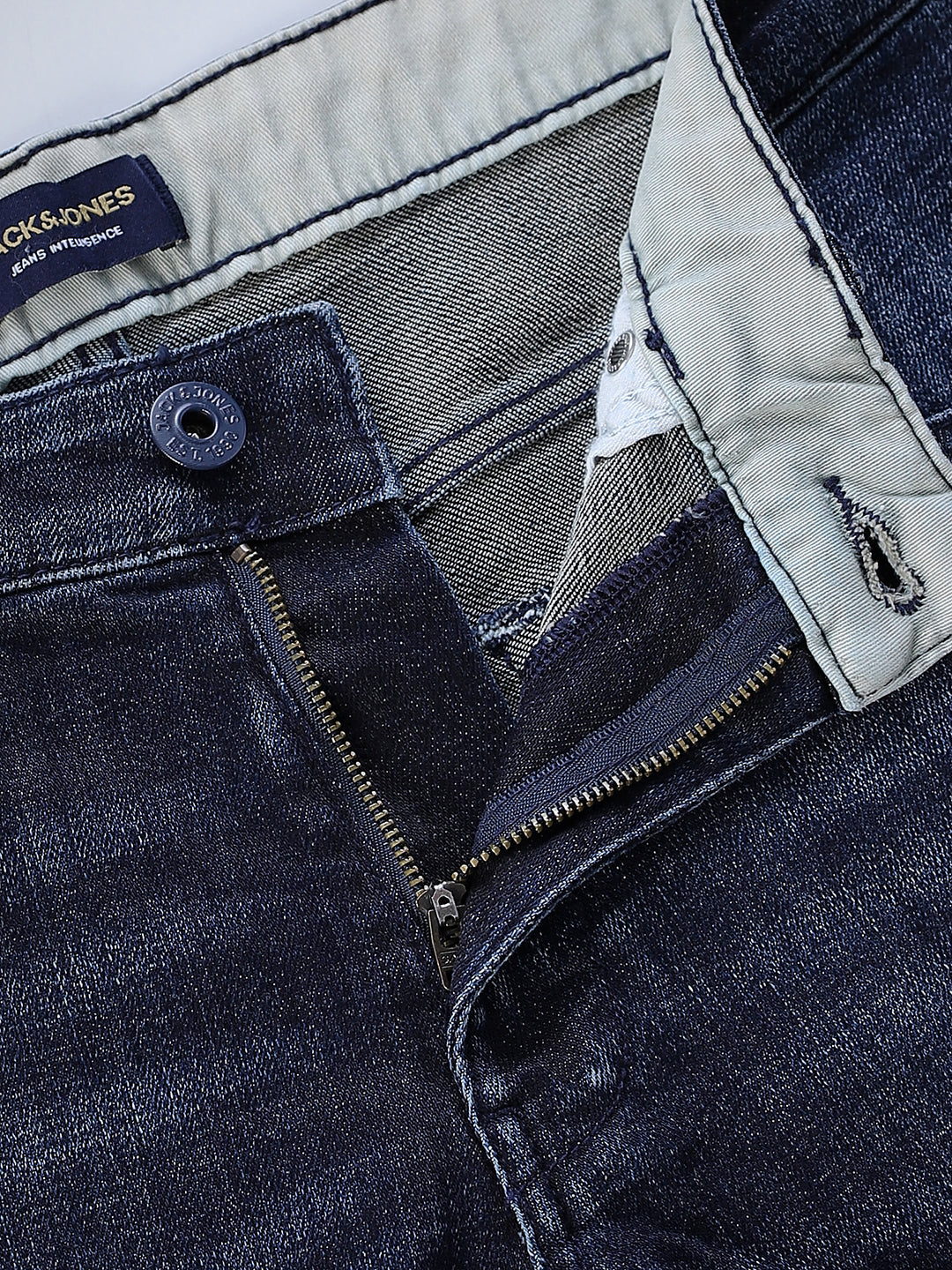 5 Pocket Glenn Slim Fit Jeans - Dark Blue